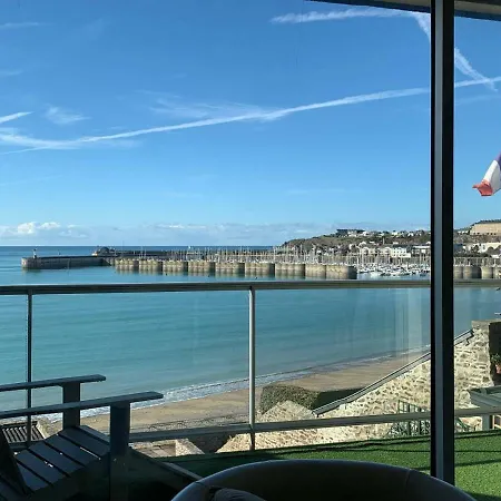 Un Balcon Sur La Mer, Acces Direct A La Plage Granville Exterior photo