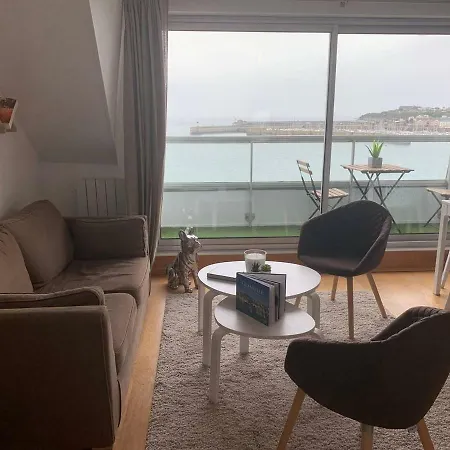 Un Balcon Sur La Mer, Acces Direct A La Plage Granville Exterior photo